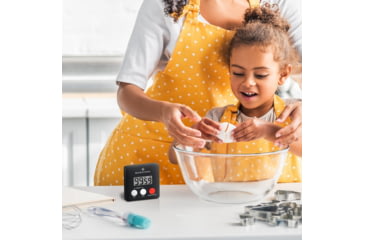 Image of Marathon Digital 100 Minute Timer w/Magnetic Clip, White, TI080006-BK