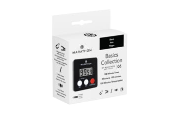 Image of Marathon Digital 100 Minute Timer w/Magnetic Clip, White, TI080006-BK