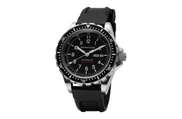 Image of Marathon Search and Rescue Jumbo Divers Automatic Bilingual Wristwatch, JDD, Black, WW194021SS-0130