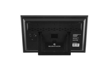 Image of Marathon Slim-Jumbo Atomic Digital Wall Clock, Wood, CL030062-WD-JB-NA