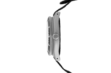Image of Marathon Steel Navigator Watch w/ Date SSNAV-D On Ballistic Nylon, Strap Length 12in, Black, 41 mm, WW194013SS-0102