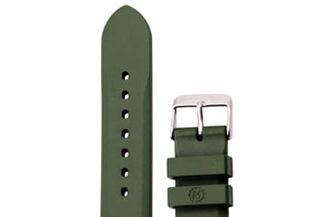 Image of Marathon Vulcanized Rubber Dive Watch Strap, 20mm, Green, WS-RB-GRSS-20