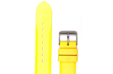 Image of Marathon Vulcanized Rubber Dive Watch Strap, 20mm, Yellow, WS-RB-YESS-20