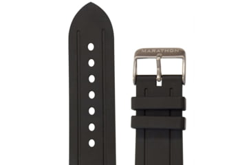 Image of Marathon Vulcanized Rubber Dive Watch Strap, 22mm, Black, WS-RB-BKSS-22