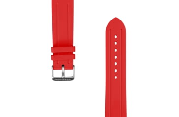 Image of Marathon Vulcanized Rubber Dive Watch Strap, 22mm, Red, WS-RB-RDSS-22