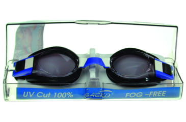 Image of Marine Sports Goggles w/Travel Case Soft Silicone w/Anti Fog Lens, 4040