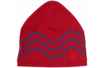 Image of Marmot 50th Anniversary Beanie Hat - Mens, Team Red/Trail Blue, One Size, M15770-23937-OS