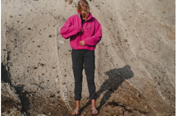 Image of Marmot 94 E.C.O. Recycled Fleece - Womens, Fuchsia Red/Vetiver, Small, M14197-21721-S