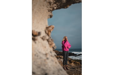 Image of Marmot 94 E.C.O. Recycled Fleece - Womens, Fuchsia Red/Vetiver, Small, M14197-21721-S