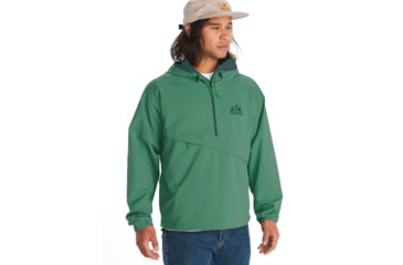 Image of Marmot 96 Active Anorak - Mens, Clover/Dark Jungle, Extra Large, M14193-23221-XL