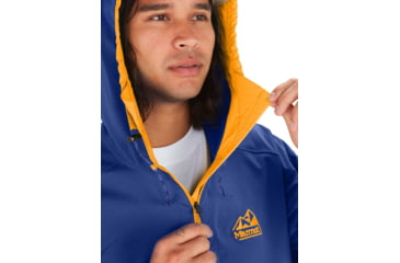 Image of Marmot 96 Active Anorak - Mens, Trail Blue/Golden Sun, Large, M14193-23244-L