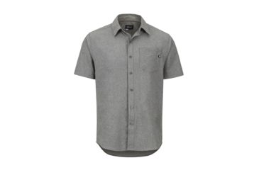 Image of Marmot Aerobora Short Sleeve Top - Mens, Cinder, Large, 42100-1415-L