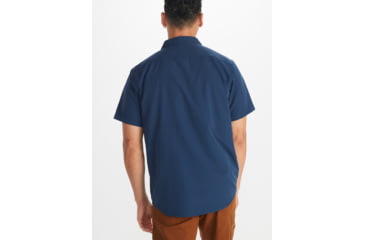 Image of Marmot Aerobora Short Sleeve Top - Mens, Arctic Navy, Small, M14116-2975-S