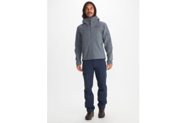 Image of Marmot Alsek Hoody - Mens, Steel Onyx, Small, 11360-1515-S