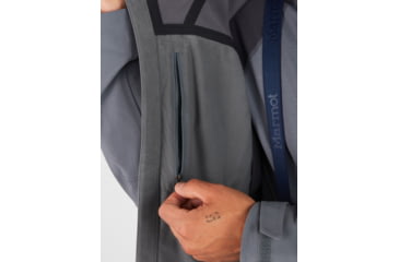 Image of Marmot Alsek Hoody - Mens, Steel Onyx, Small, 11360-1515-S