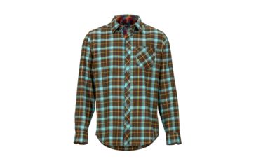 Image of Marmot Anderson Lightweight Flannel - Men's, Large, Brown, 44520-7000-L