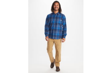 Image of Marmot Anderson Lightweight Flannel - Men's, 2XL, Dark Azure, M13559-2059-XXL
