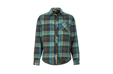 Image of Marmot Anderson Lightweight Flannel - Men's, Small, Dark Coal, 44520-1137-S