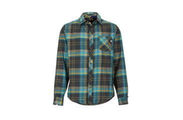 Image of Marmot Anderson Lightweight Flannel - Men's, Small, Dark Coal, 44520-1137-S