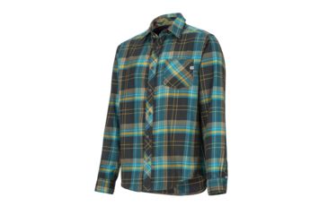 Image of Marmot Anderson Lightweight Flannel - Men's, Small, Dark Coal, 44520-1137-S