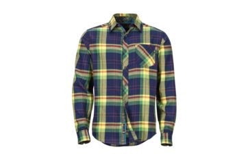 Image of Marmot Anderson Lightweight Flannel - Men's, Small, Dark Indigo, 44520-2835-S