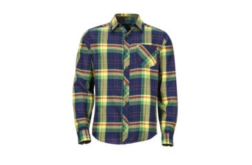 Image of Marmot Anderson Lightweight Flannel - Men's, Small, Dark Indigo, 44520-2835-S