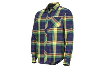 Image of Marmot Anderson Lightweight Flannel - Men's, Small, Dark Indigo, 44520-2835-S