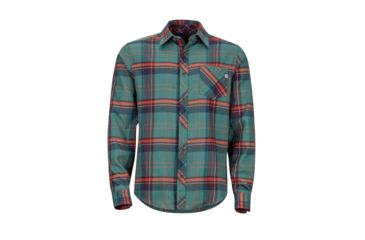 Image of Marmot Anderson Lightweight Flannel - Men's, Extra Large, Mallard Green, 44520-4759-XL