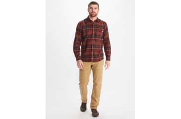 Image of Marmot Anderson Lightweight Flannel - Men's, Small, Port Royal, M13559-6257-S
