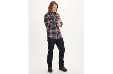 Image of Marmot Anderson Lightweight Flannel - Men's, Medium, Whiskey Brown, 44520-16311-M