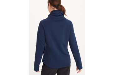 Image of Marmot Annie Long Sleeve Pullover - Womens, Arctic Navy, L, M12627-2975-L
