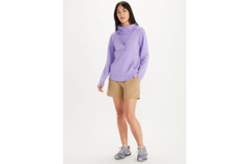 Image of Marmot Annie Long Sleeve Pullover - Womens, Paisley Purple, Small, M12627-7444-S