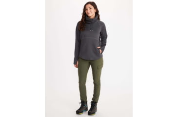 Image of Marmot Annie Long Sleeve - Womens, Black Heather, Extra Small, 47930-5608-XS