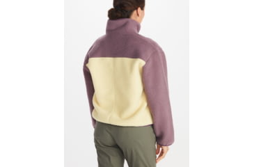 Image of Marmot Aros Fleece 1/2 Zip - Womens, Hazy Purple/Wheat, Small, M14978-22494-S