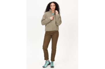 Image of Marmot Aros Fleece 1/2 Zip - Womens, Vetiver, Medium, M14978-21543-M