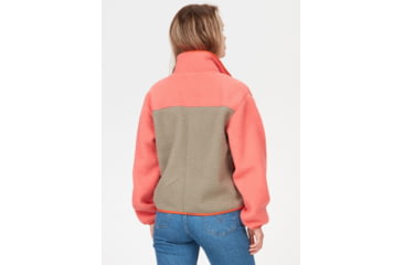 Image of Marmot Aros Fleece Jacket - Womens, Grapefruit/Vetiver, Medium, M14618-22495-M