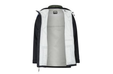 Image of Marmot Ashbury PreCip Eco Jacket - Mens, Black/Crocodile, Medium, 31650-1516-M