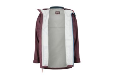 Image of Marmot Ashbury PreCip Eco Jacket - Mens, Burgundy/Denim, Extra Large, 31650-5593-XL