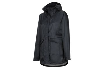 Image of Marmot Ashbury PreCip Eco Jacket - Womens, Black, Large, 36600-001-L