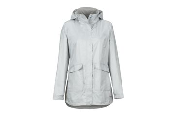 Image of Marmot Ashbury PreCip Eco Jacket - Womens, Bright Steel, Large, 36600-1862-L
