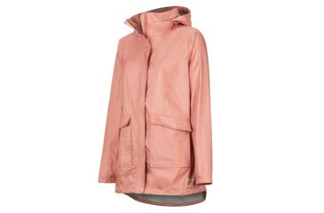 Image of Marmot Ashbury PreCip Eco Jacket - Womens, Coral Pink, Extra Large, 36600-7274-XL