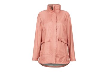 Image of Marmot Ashbury PreCip Eco Jacket - Womens, Coral Pink, Extra Large, 36600-7274-XL