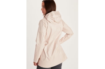 Image of Marmot Ashbury PreCip Eco Jacket - Womens, Mandarin Mist, Small, 10000-9672-S