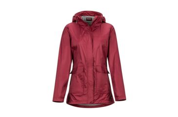 Image of Marmot Ashbury PreCip Eco Jkt - Womens, Claret, Medium, 36600-6125-M