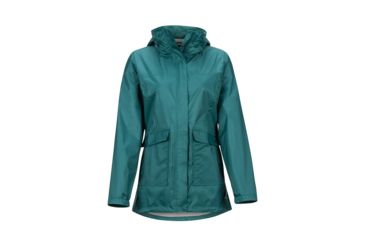 Image of Marmot Ashbury PreCip Eco Jkt - Womens, Deep Teal, Medium, 36600-2209-M