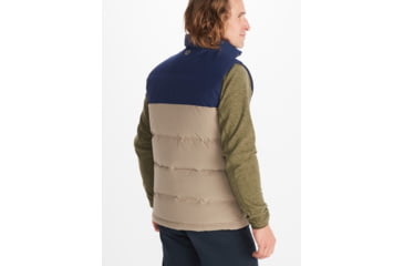 Image of Marmot Bedford Vest - Mens, Stonework/Arctic Navy, Medium, M11759-16383-M