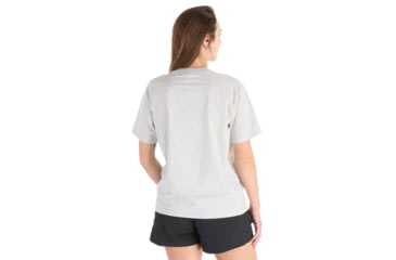 Image of Marmot Coastal Tee Short Sleeve - Womens, Light Grey Heather, Small, M14255-8626-S