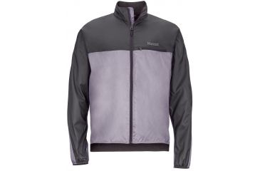 Image of Marmot DriClime Windshirt - Men's-Steel/Slate Grey-Small