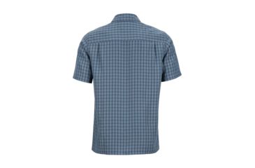 Image of Marmot Eldridge Short Sleeve Shirt - Mens, Steel Onyx, Large, 62220-1515-L