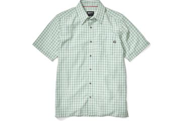 Image of Marmot Eldridge Short Sleeve Shirt - Mens, Crushed Mint, Medium, 62220-4995-M